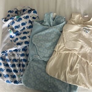 3 Halo Sleep Sacks Newborn